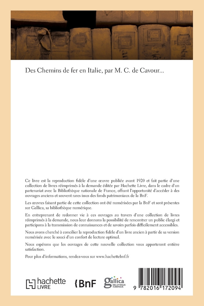 Des Chemins de fer en Italie