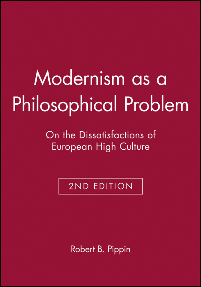 Modernism as a Philosophical Problem