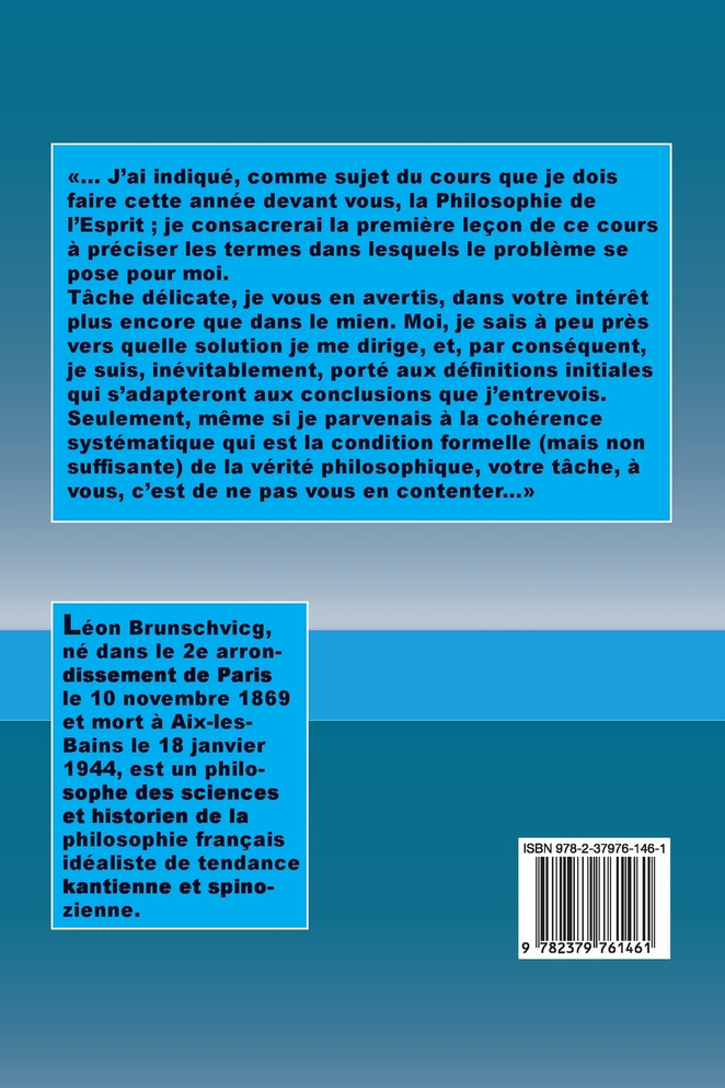 La philosophie de l'esprit