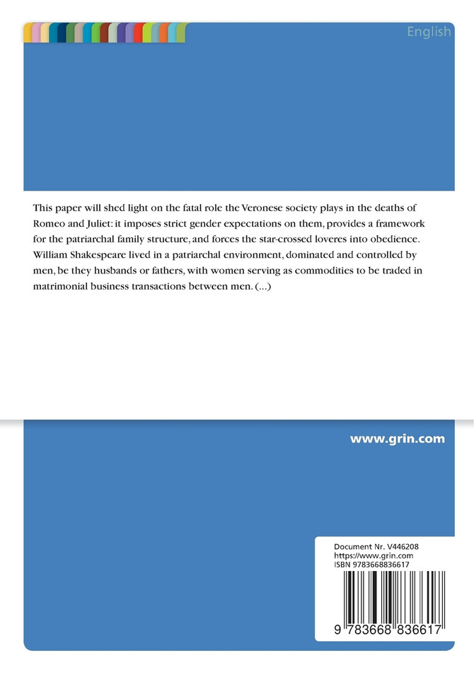 Society's Role in the Death of Romeo and Juliet