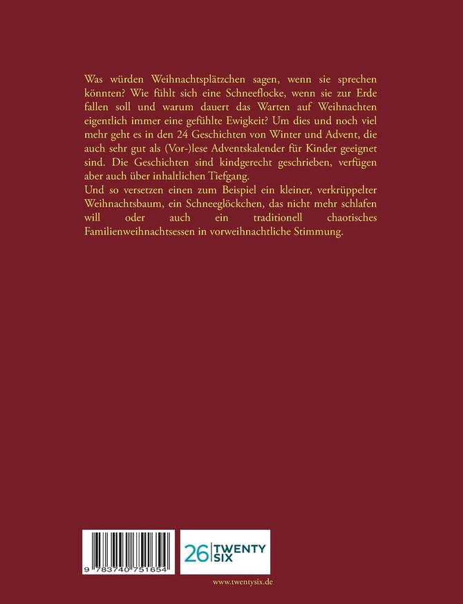 24 Geschichten von Winter und Advent