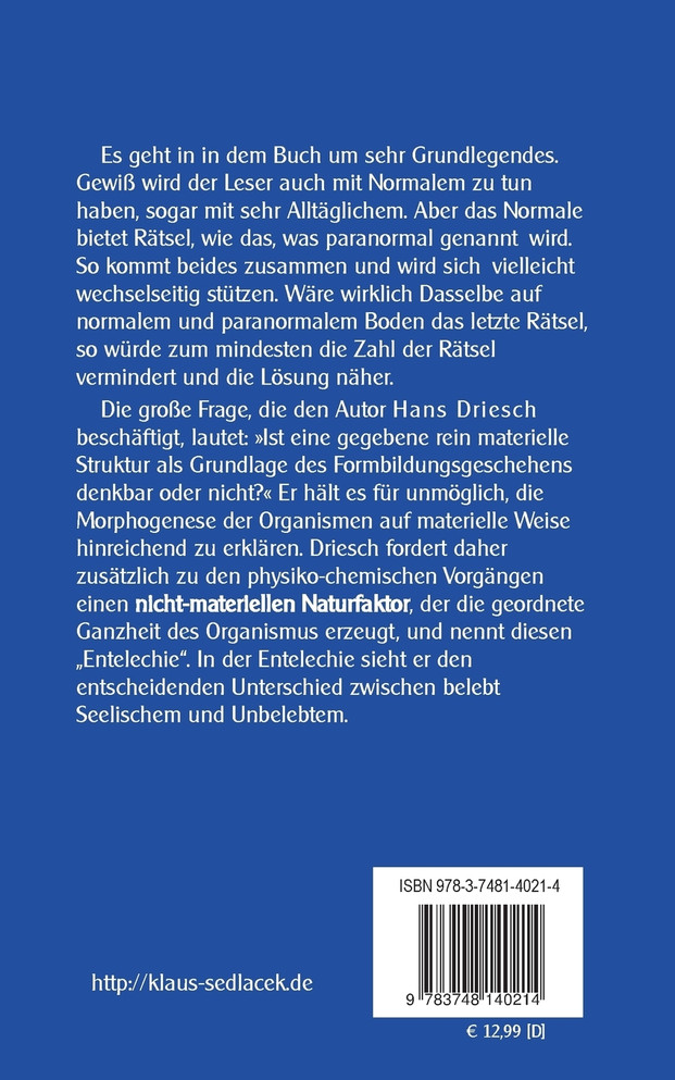 Die unbekannte Seele