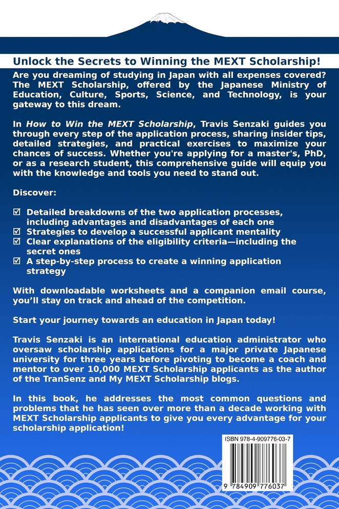 How to Win the MEXT Scholarship