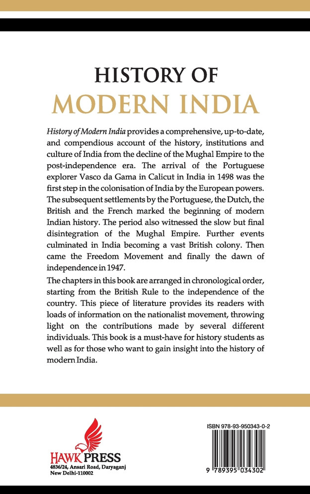 History of Modern India