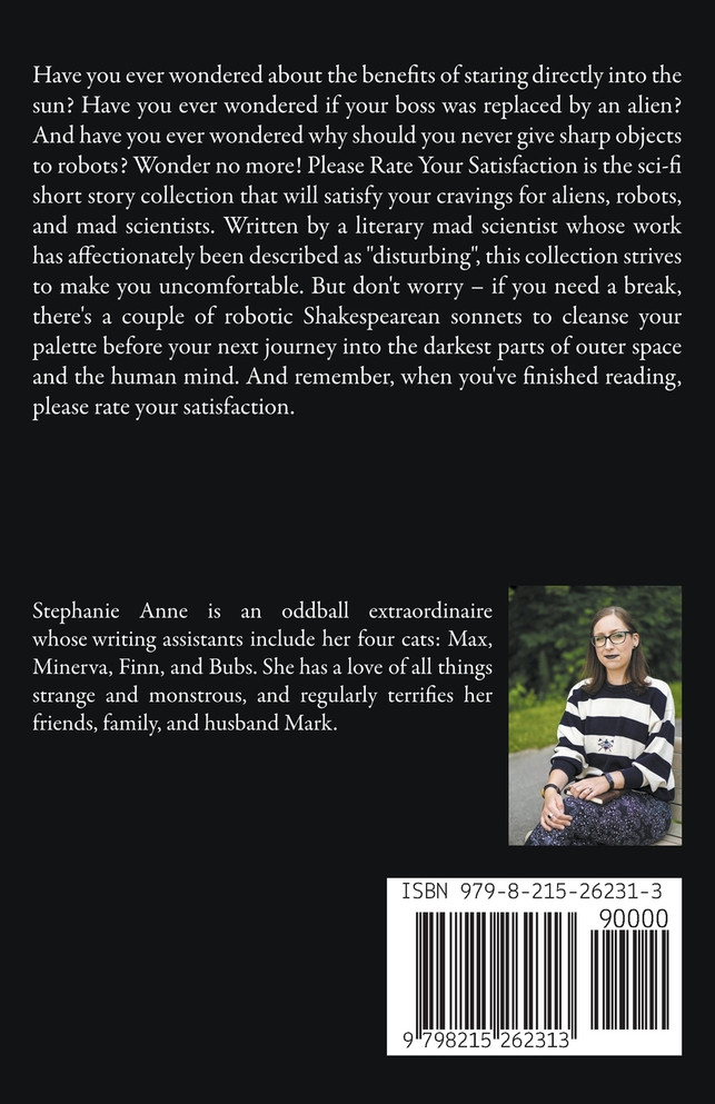 Please Rate Your Satisfaction and Other Unsettling Stories