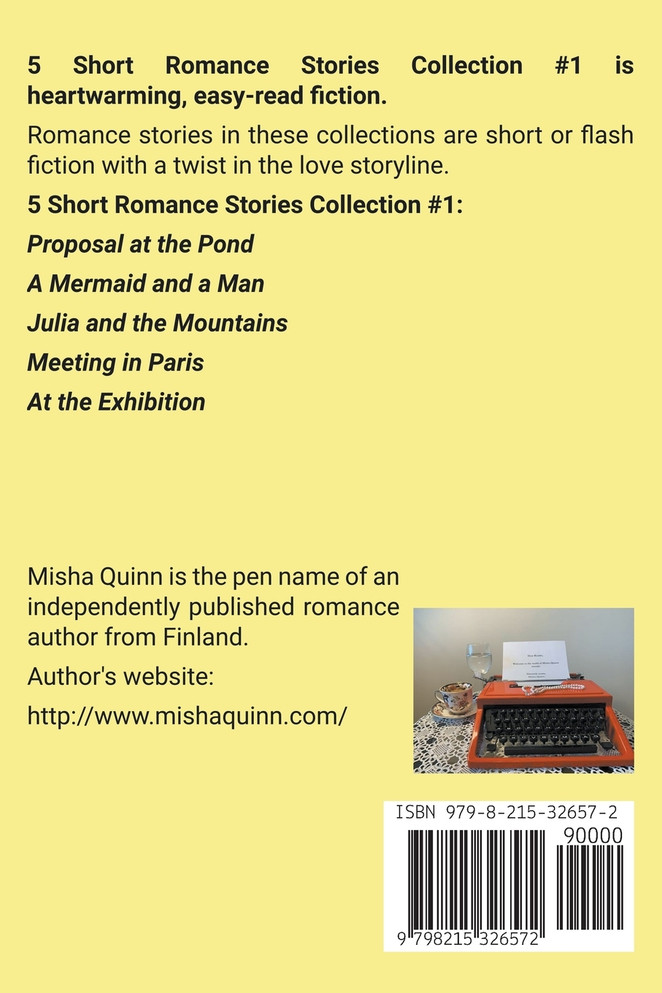 5 Short Romance Stories Collection #1