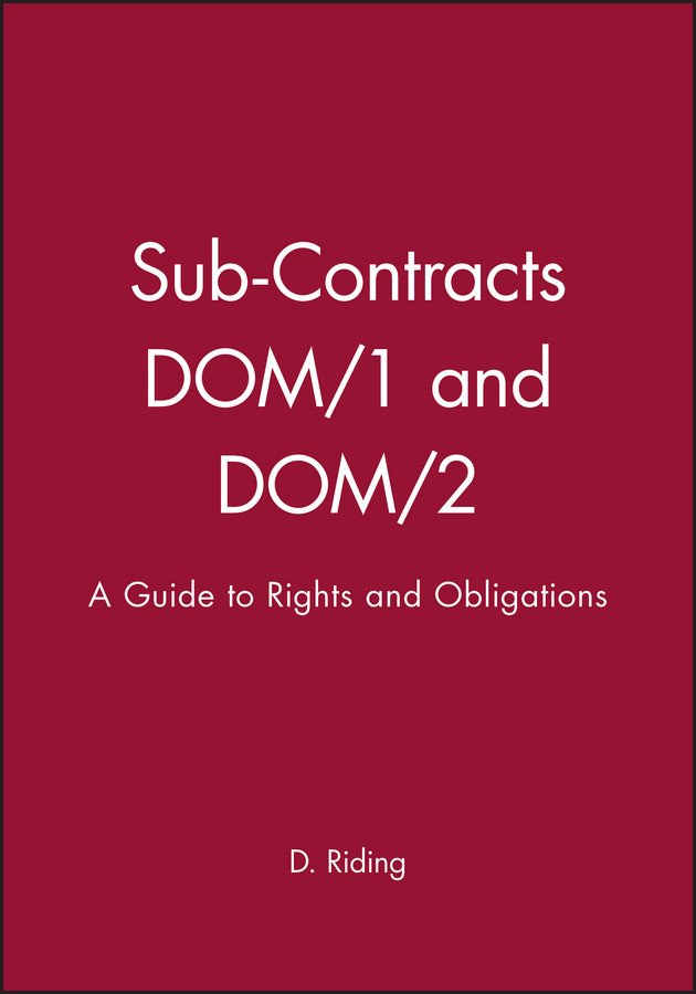 Sub-Contracts DOM/1 and DOM/2