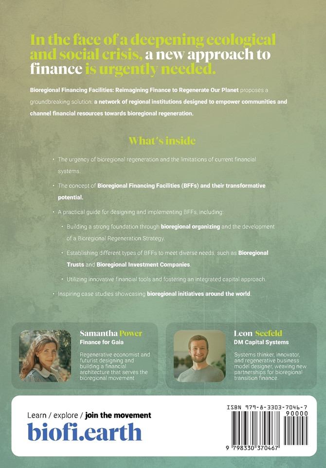 Bioregional Financing Facilities