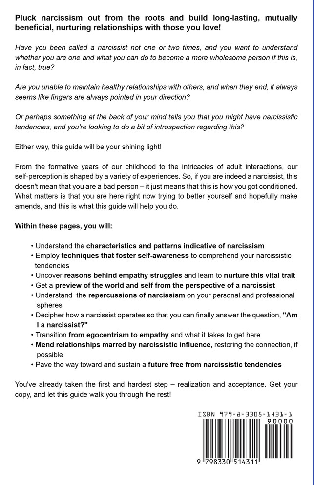 The Narcissist's Journey to Healing