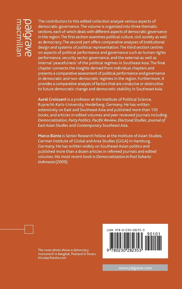 The Crisis of Democratic Governance in Southeast Asia