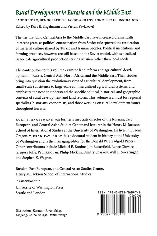 Rural Development in Eurasia and the Middle East