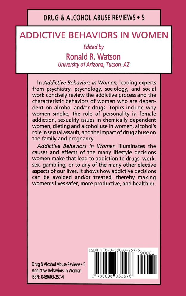 Addictive Behaviors in Women