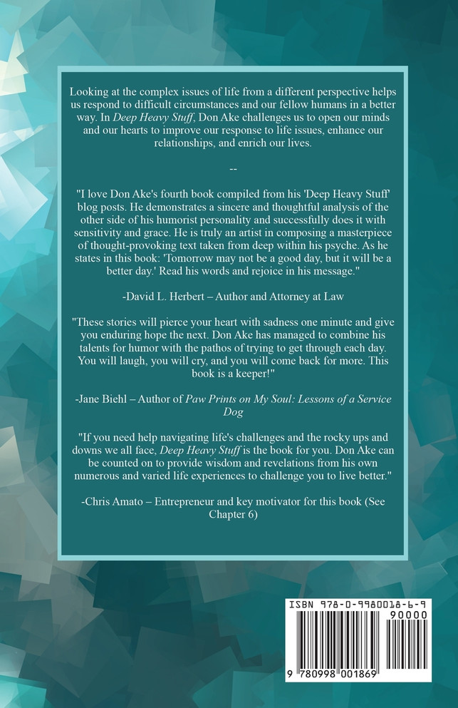 Deep Heavy Stuff - Thoughts and essays for enriching your life