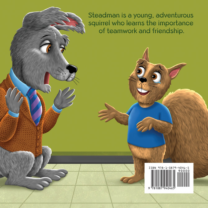 Steadman Squirrel Plays Basketball