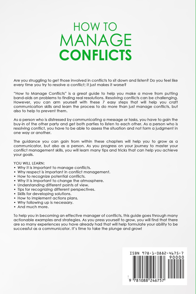 How to Manage Conflicts