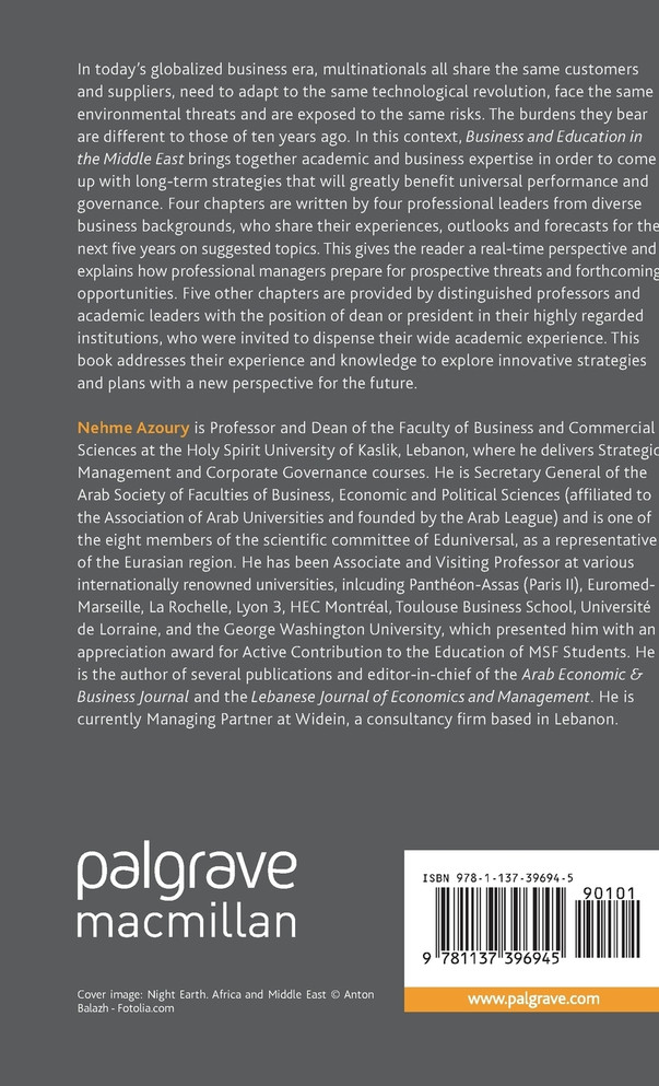 Business and Education in the Middle East