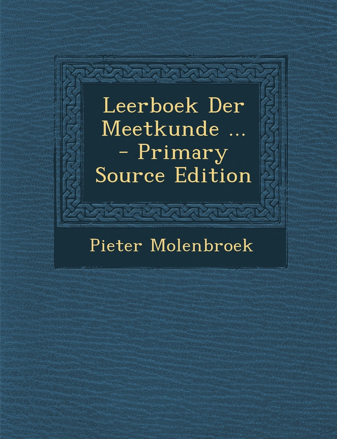 Leerboek Der Meetkunde ... - Primary Source Edition