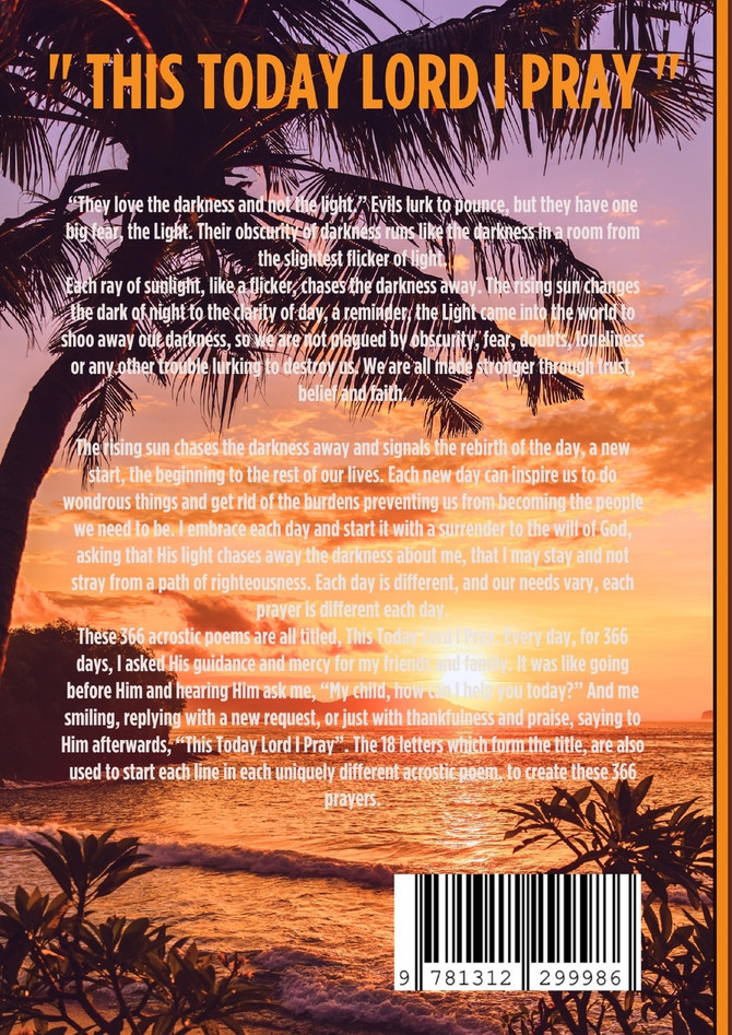This Today Lord I Pray