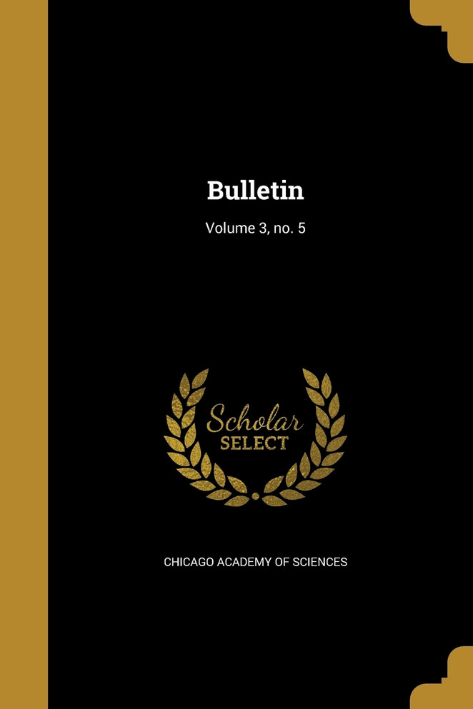 Bulletin; Volume 3, no. 5