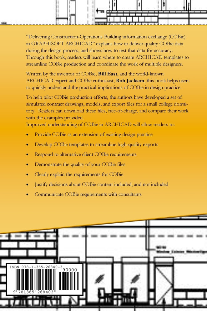 Delivering Construction-Operations Building information exchange (COBie) in GRAPHISOFT ARCHICAD