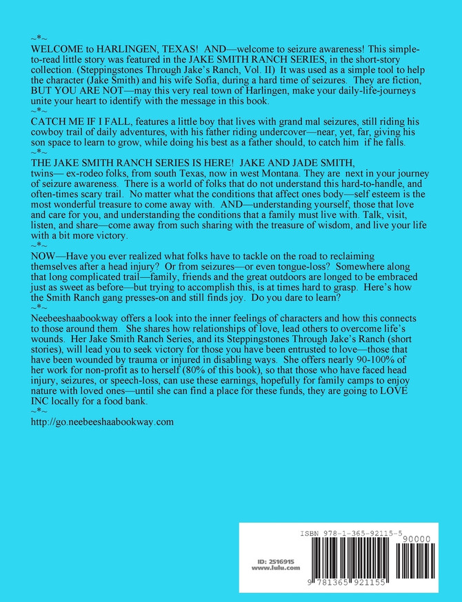 CATCH ME IF I FALL  *A CHILDREN'S SEIZURE AWARENESS STORY*  -  Portable edition