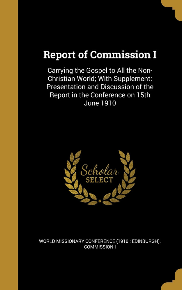Report of Commission I