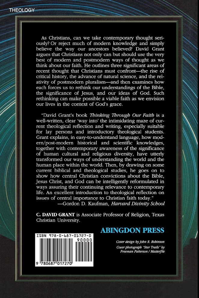 Thinking Through Our Faith