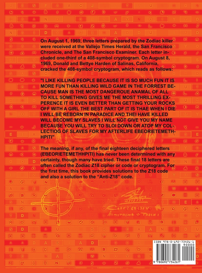 Decryption of the Zodiac Z18 Code