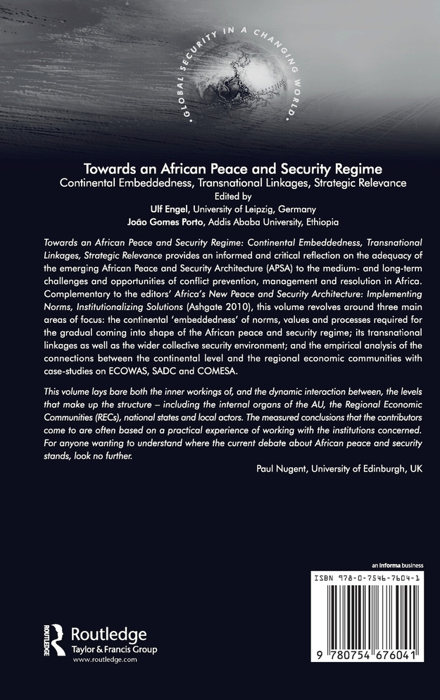 Towards an African Peace and Security Regime