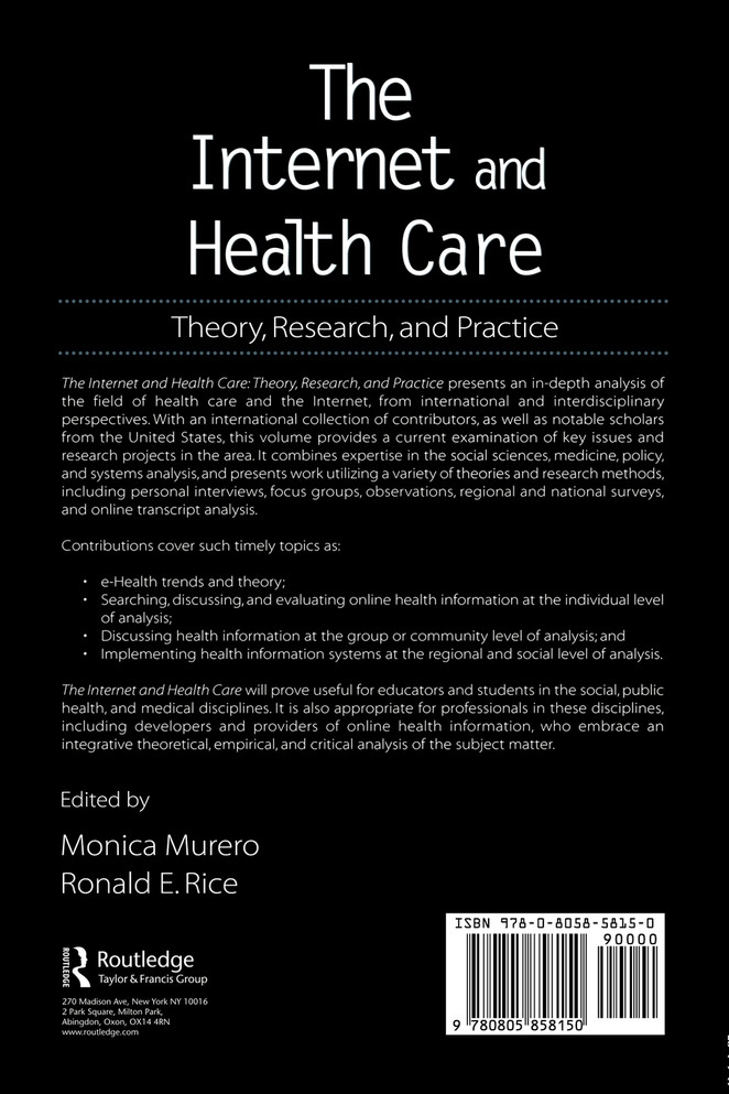 The Internet and Health Care