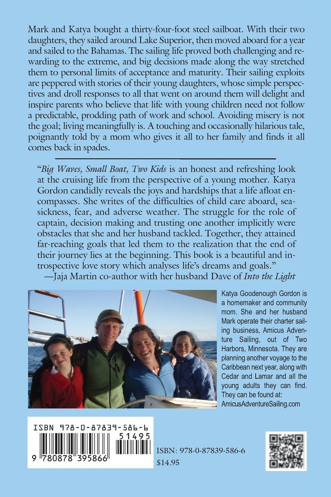 Big Waves, Small Boat, Two Kids