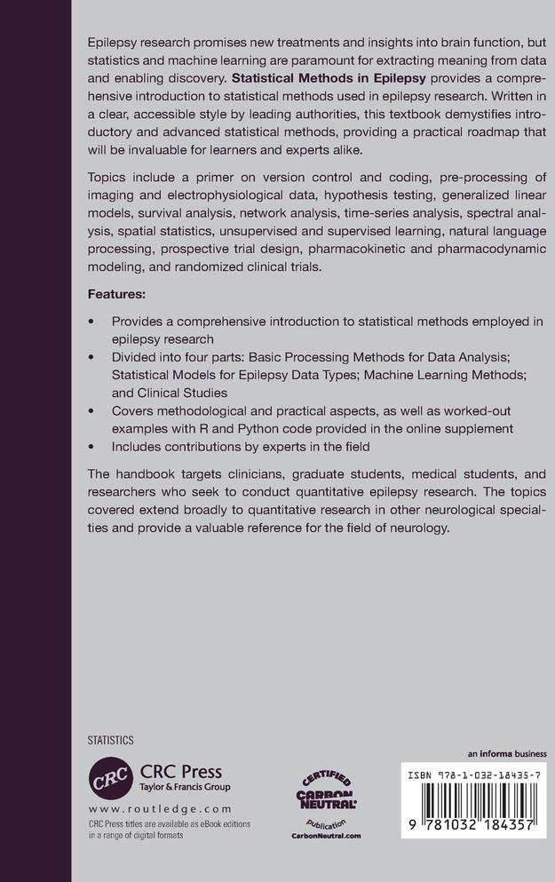 Statistical Methods in Epilepsy