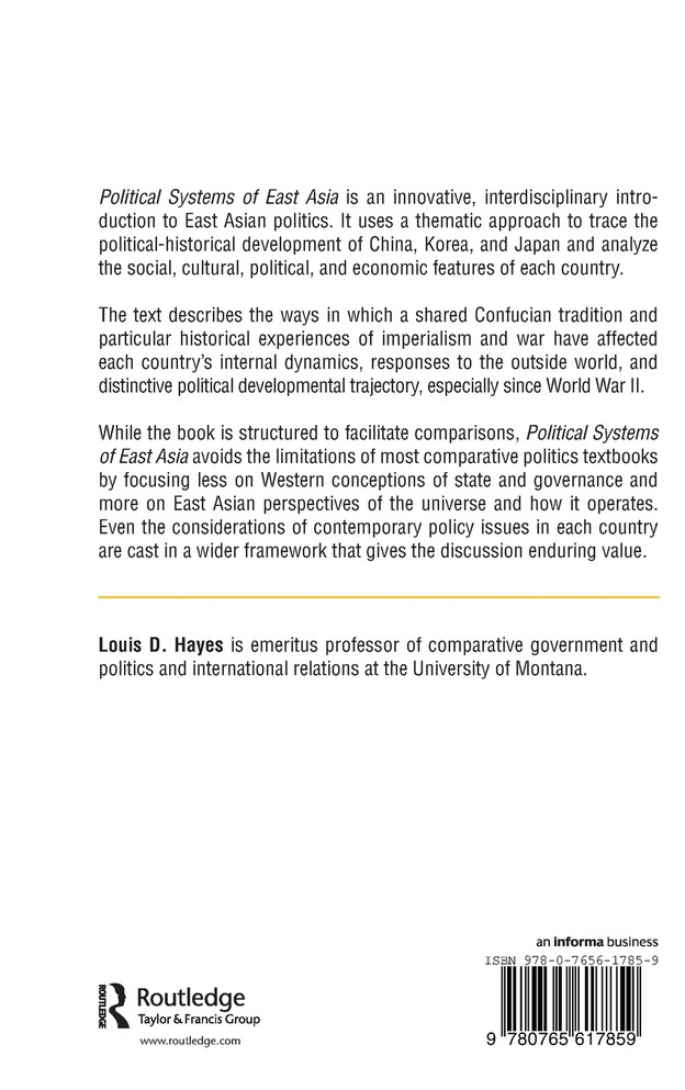 Political Systems of East Asia