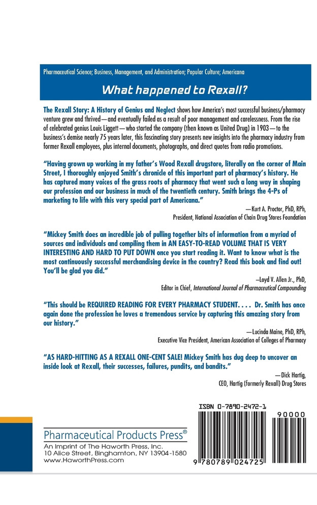 The Rexall Story