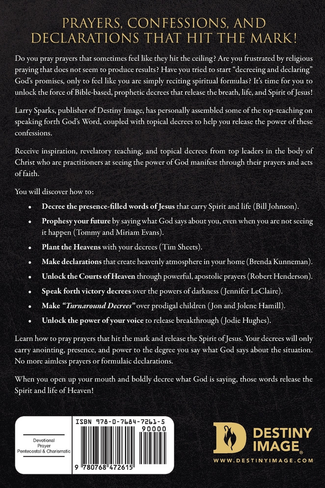 Releasing the Force of Faith Decrees