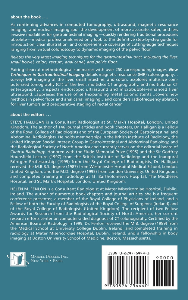 New Techniques in Gastrointestinal Imaging