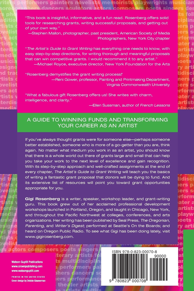 The Artist's Guide to Grant Writing