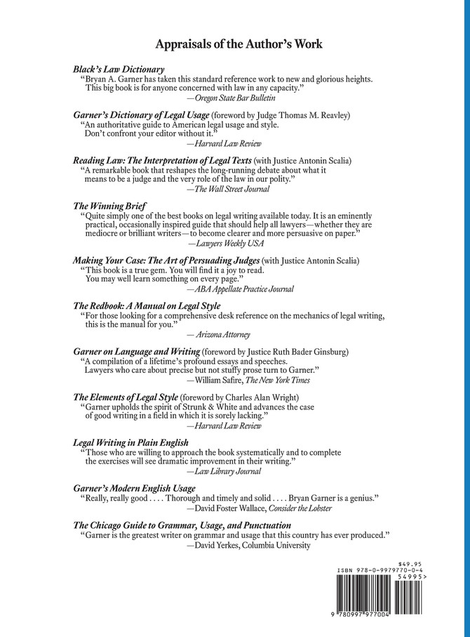 Guidelines for Drafting and Editing Legislation