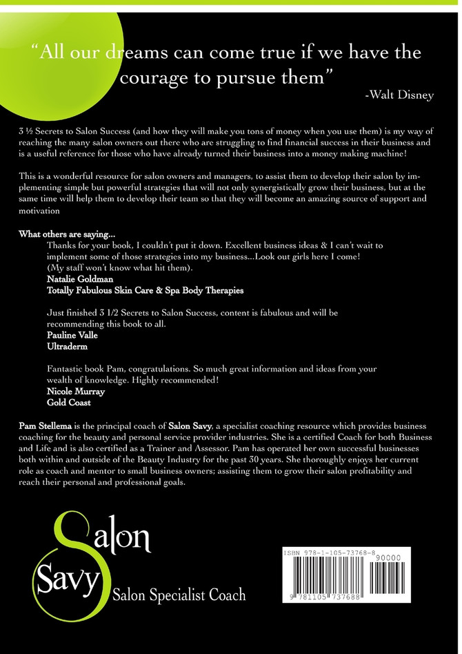 3 1/2 Secrets to Salon Success