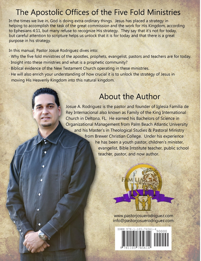 The Apostolic Offices of the Five Fold Ministries