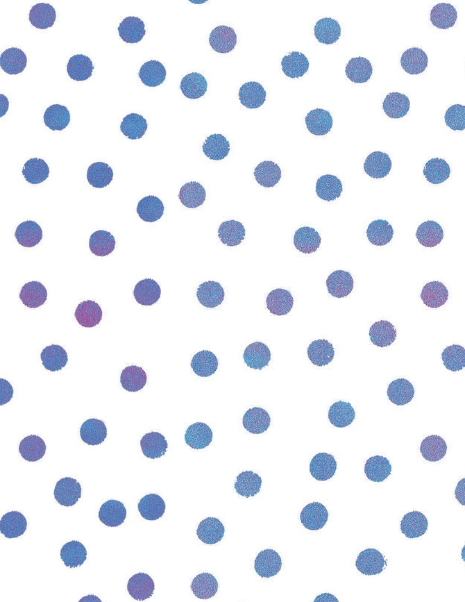 Blue dots design Notebook