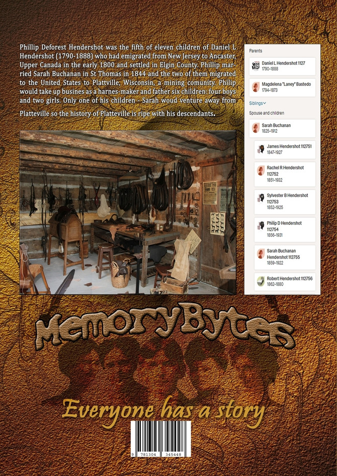 Descendants of Phillip Deforest Hendershot