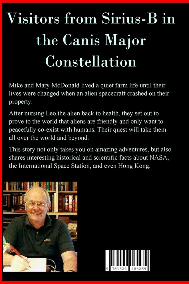 Visitors from Sirius-B in the Canis Major Constellation