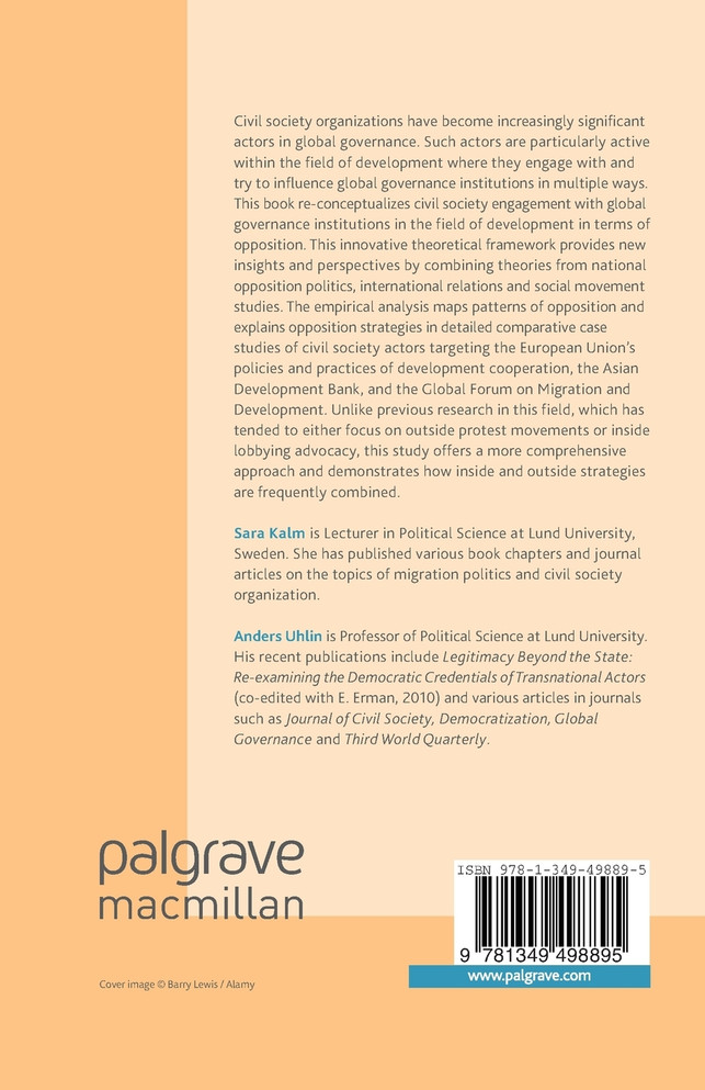 Civil Society and the Governance of Development