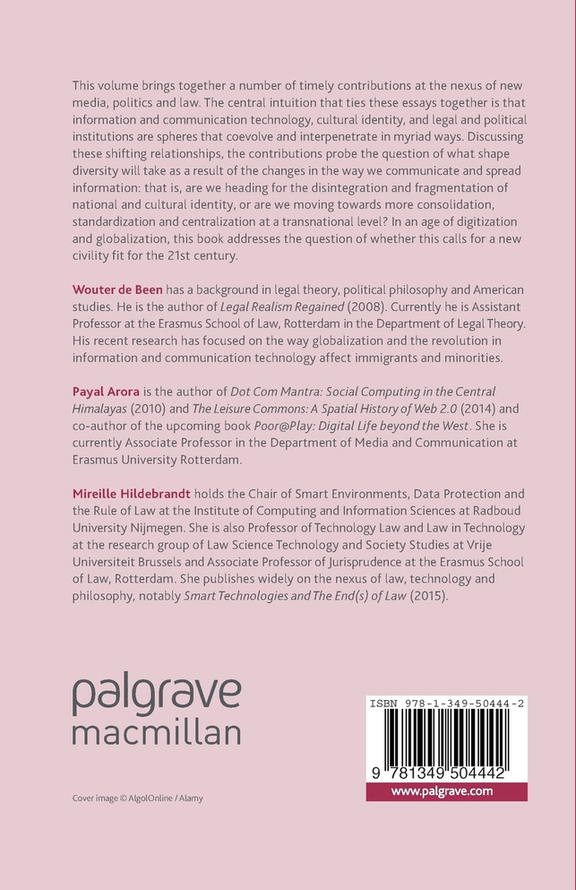 Crossroads in New Media, Identity and Law