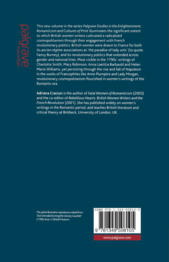 British Women Writers and the French Revolution