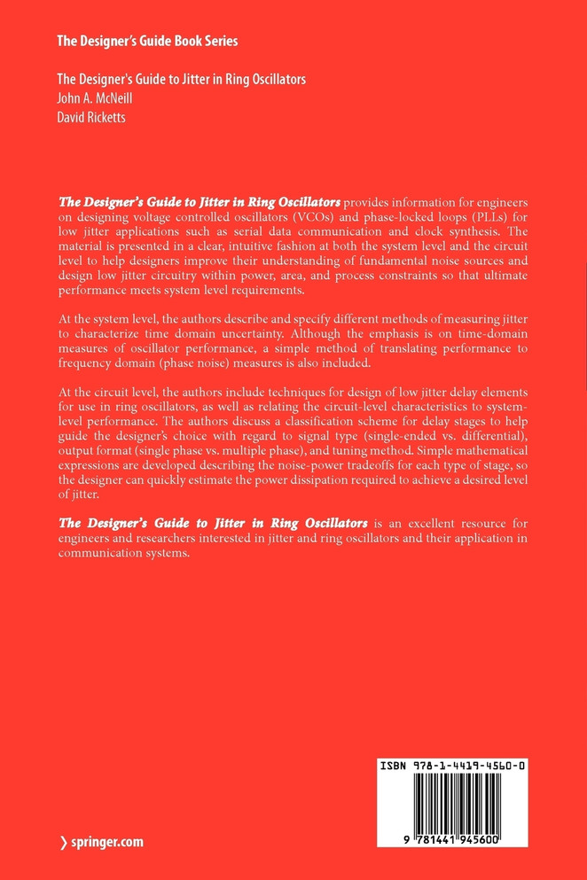 The Designer's Guide to Jitter in Ring Oscillators