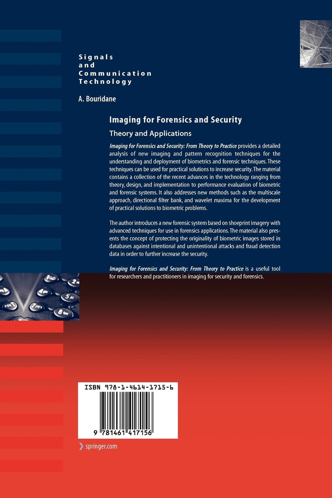 Imaging for Forensics and Security