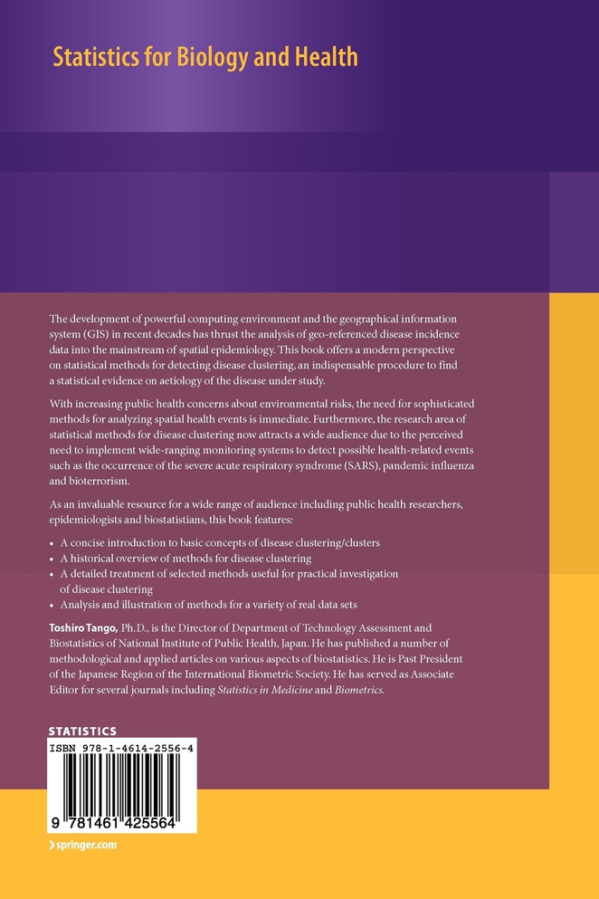 Statistical Methods for Disease Clustering
