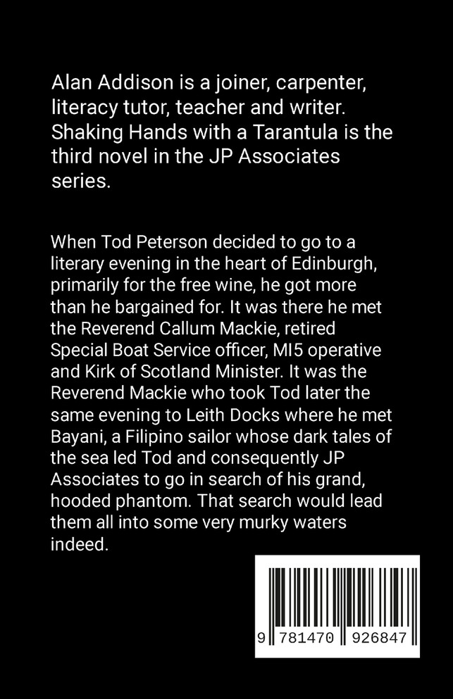 Shaking Hands with a Tarantula